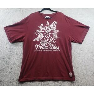 Parish Nation Shirt 3XL Coliseum T Shirt Men's maroon‎ Short Sleeves